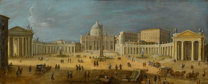 Gaspar van Wittel, called Vanvitelli - A View of St. Peter&#39;s Basilica, Rome | MasterArt